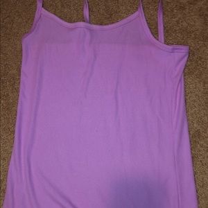 Purple tank top
